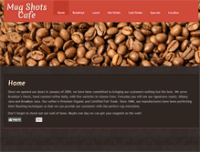 Tablet Screenshot of mugshotscafe.com